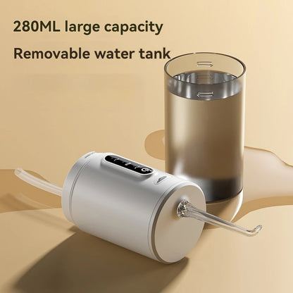 Portable Rechargeable Water Flosser - 3 Modes, 280ml Capacity, USB Charging