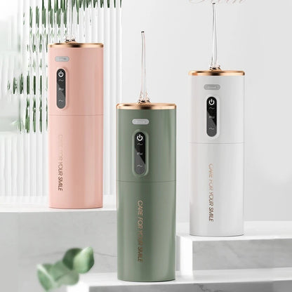 Portable Rechargeable Water Flosser - 3 Modes, 280ml Capacity, USB Charging